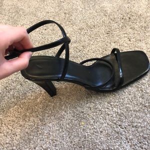 Strappy Black heels